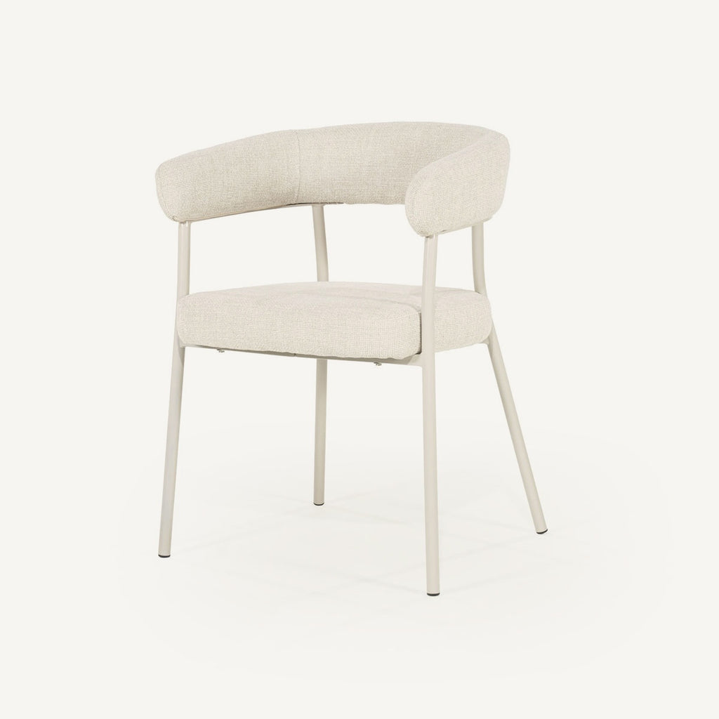 Stoel Yovi – beige – eetkamerstoel van By-Boo, vrijstaande productfoto