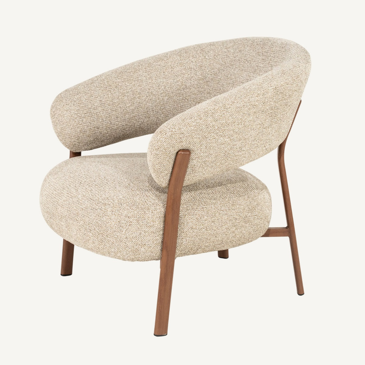 Fauteuil Sedia – bruin – fauteuil van By-Boo, vrijstaande productfoto