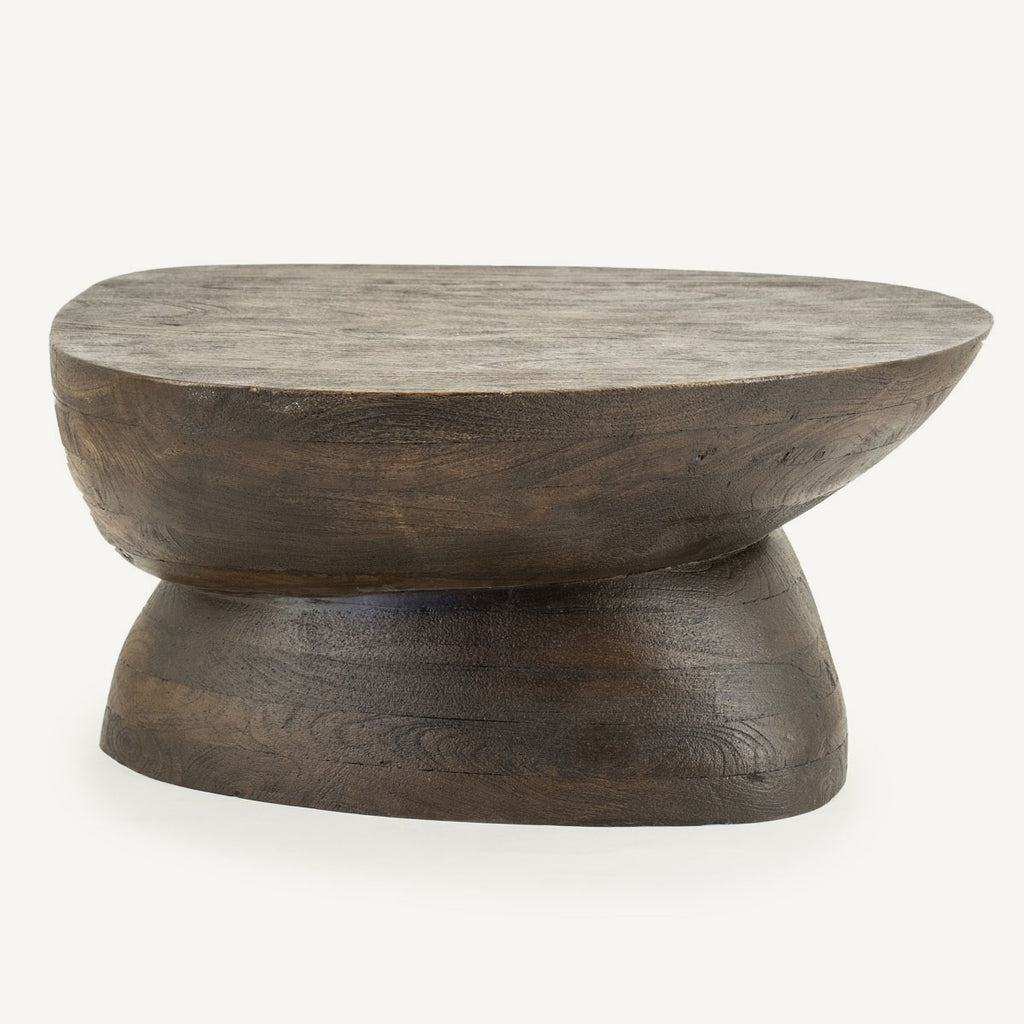 Salontafel Cobble – bruin – salontafel van By-Boo, vrijstaande productfoto