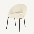 Stoel Nido – beige – eetkamerstoel van By-Boo, vrijstaande productfoto
