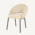 Stoel Nido – taupe – eetkamerstoel van By-Boo, vrijstaande productfoto