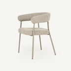 Stoel Yovi – taupe – eetkamerstoel van By-Boo, vrijstaande productfoto