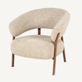 Fauteuil Sedia – bruin – fauteuil van By-Boo, vrijstaande productfoto