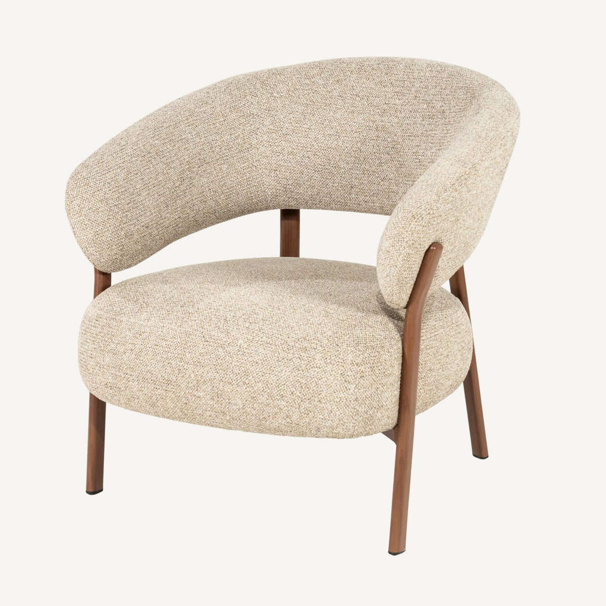 Fauteuil Sedia – bruin – fauteuil van By-Boo, vrijstaande productfoto