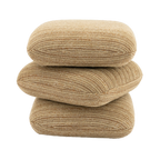 Poef Pillowscape Pluto bruin van BY BOO – productfoto