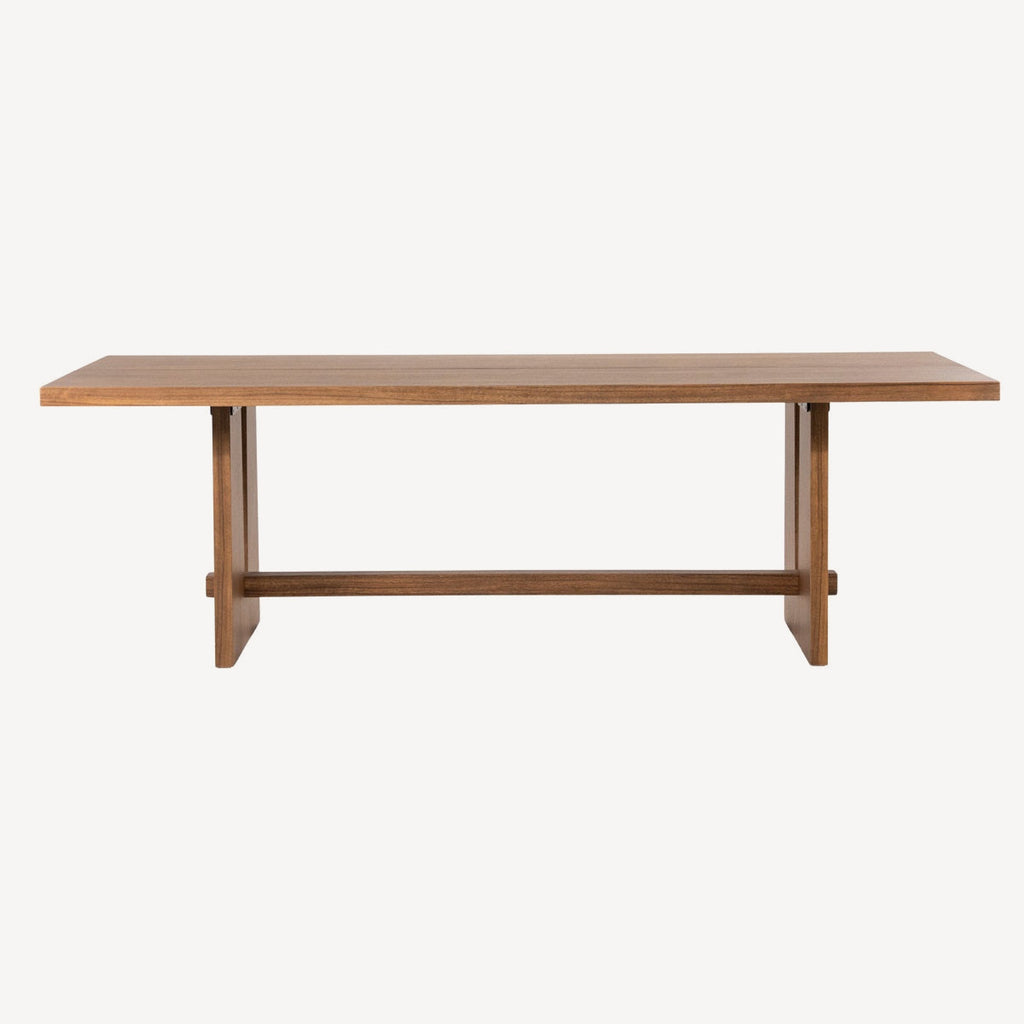 Eettafel Lira 240x110 cm – vooraanzicht van de eettafel