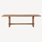 Eettafel Lira 240x110 cm – vooraanzicht van de eettafel