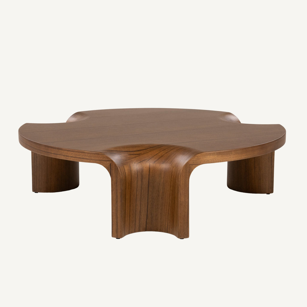 Salontafel Avar – salontafel van Eleonora in MDF met walnootfineer