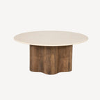 Salontafel Bodhi bruin – zijaanzicht