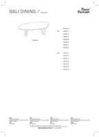 Bali Dining Table - Passe Partout