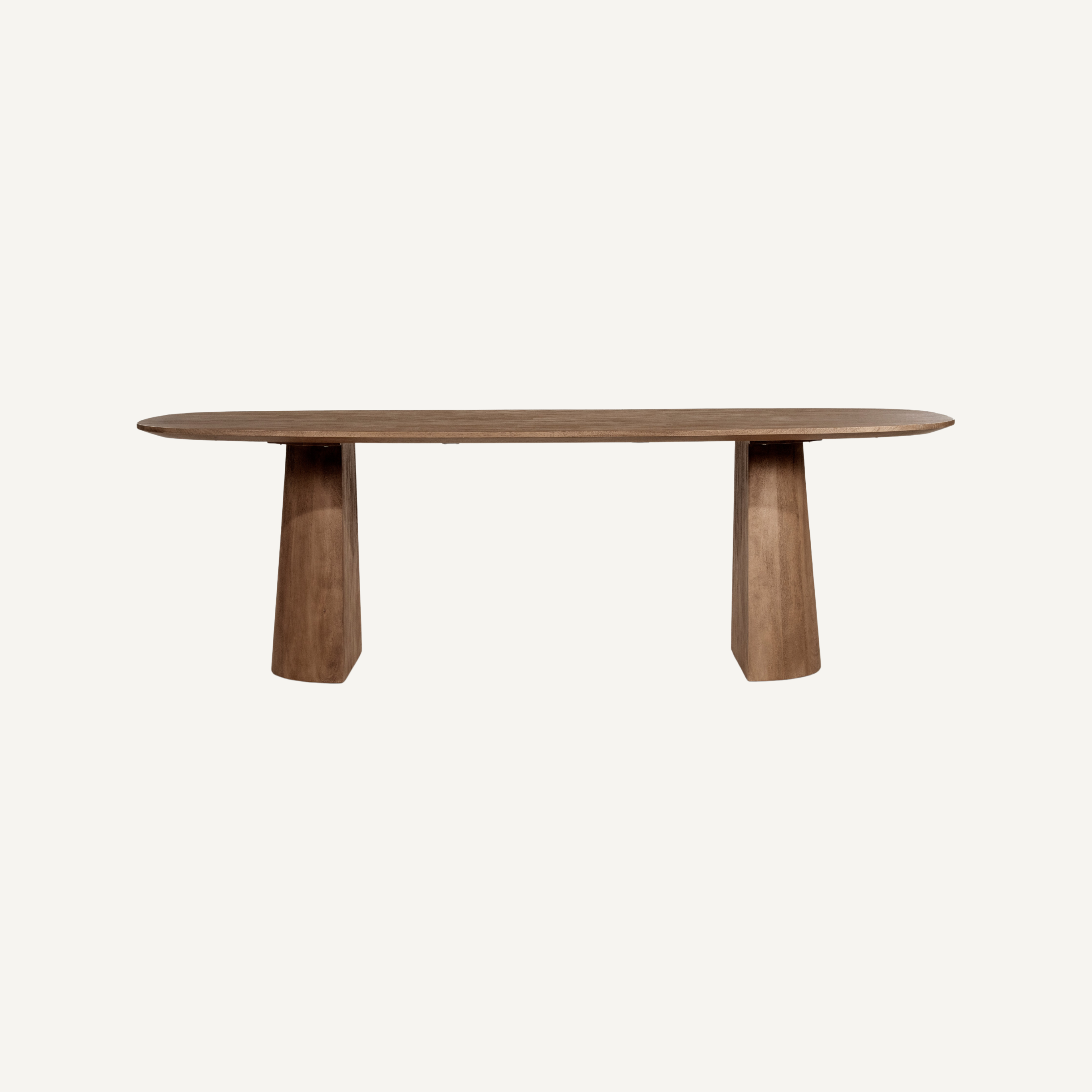 Eettafel Lune 240x105 cm lichtbruin – eettafel van Eleonora in mangohout