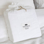 Linnen dekbedset wit van Town & Country — afbeelding 9 van 9