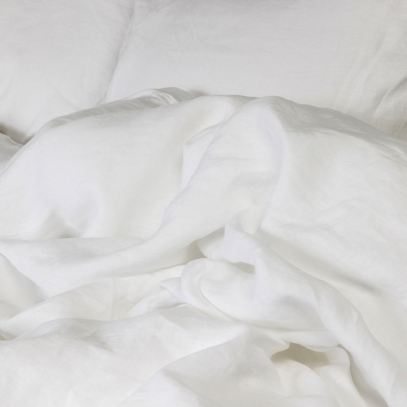 Linnen dekbedset wit van Town & Country — afbeelding 8 van 9