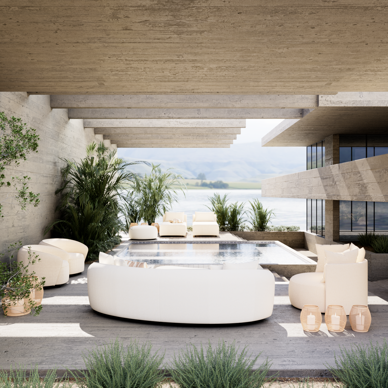 Outdoor Bank Salvador - Passe Partout