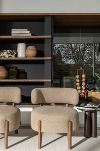 Low dining stoel Taza