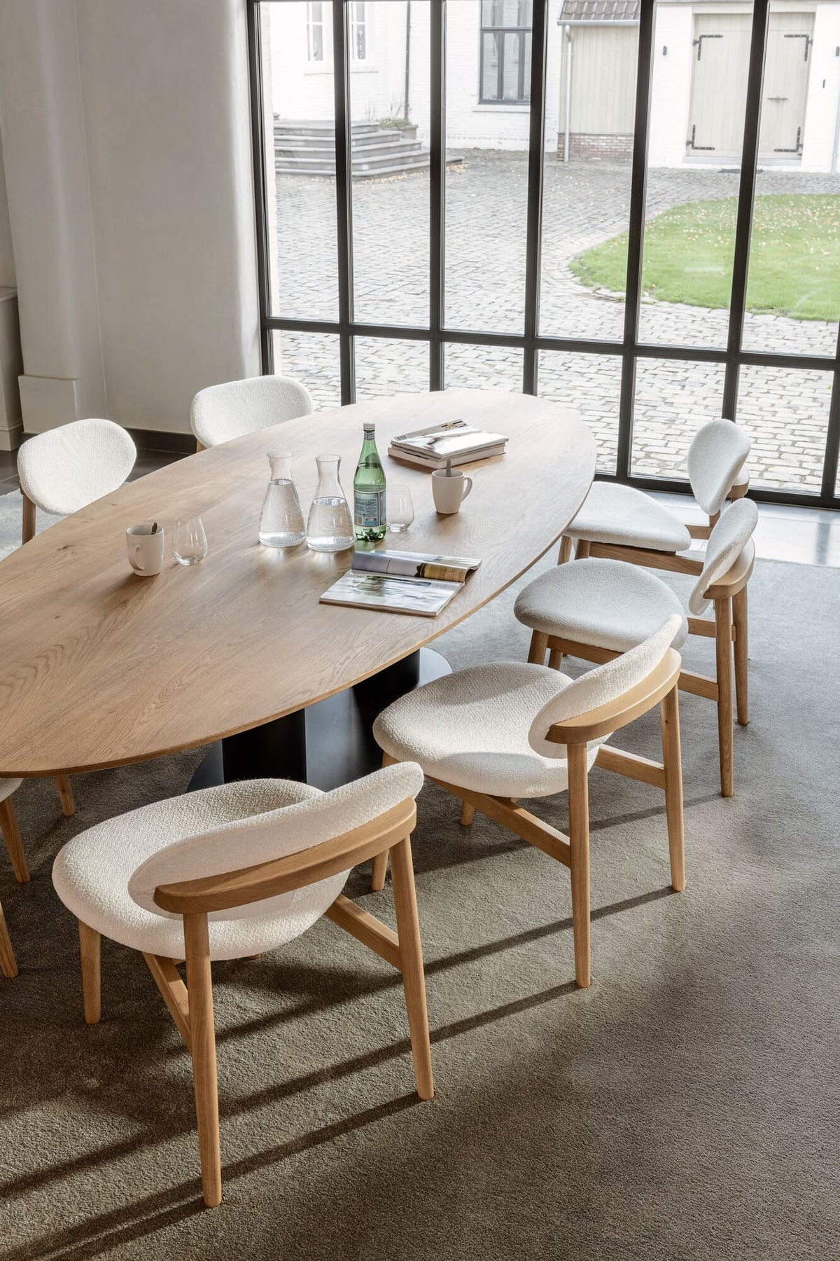Low dining stoel Odin van Passe Partout — afbeelding 2 van 3