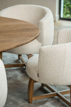 Low dining stoel Chabby