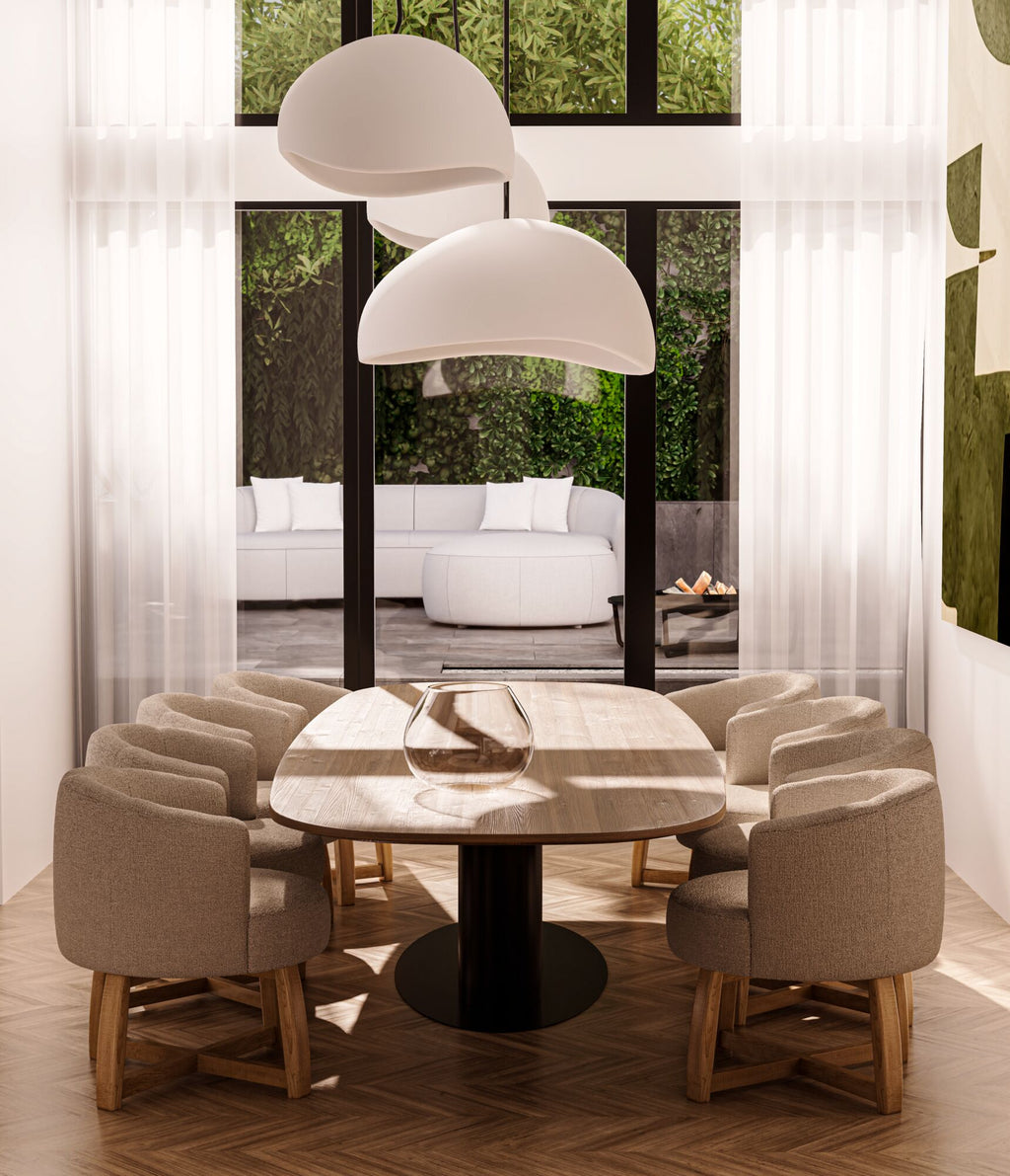 Low dining stoel Chabby