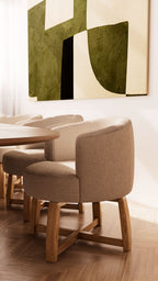 Low dining stoel Chabby
