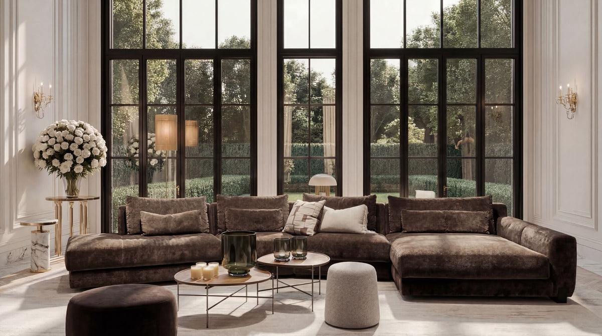 Modulaire Bank Donny van Passe Partout — opgesteld in een interieur