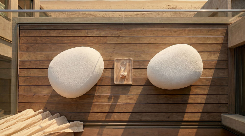 Outdoor Poef Rock - Passe Partout