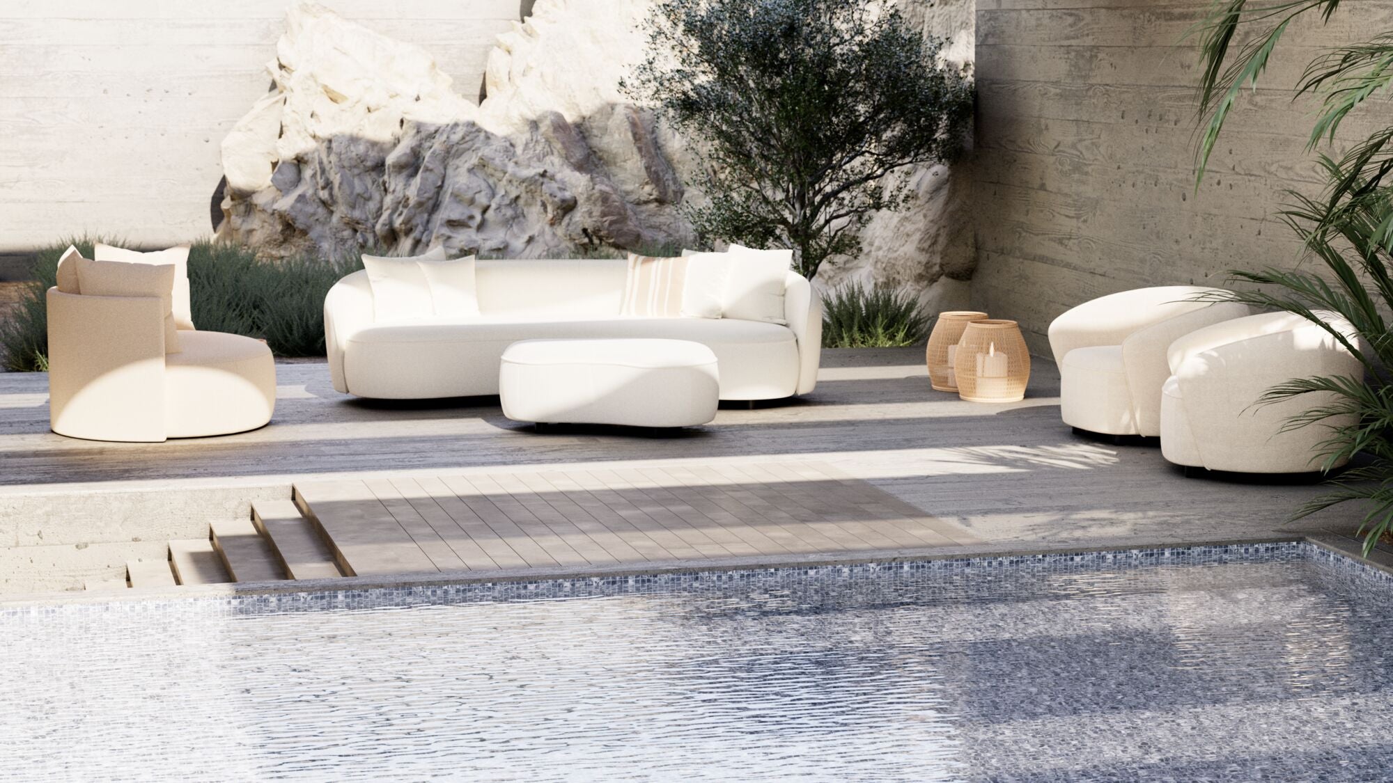 Outdoor Bank Salvador - Passe Partout