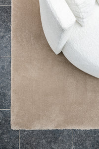 Vloerkleed Savoy van Passe Partout, hoekdetail van de pool